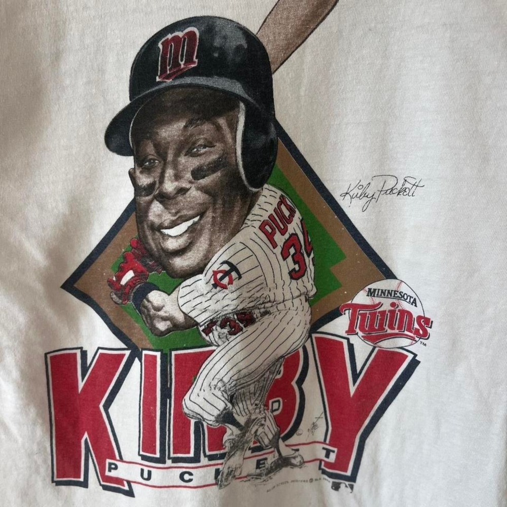 Vintage Kirby Puckett Tee - Picture 2 of 8